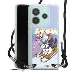 Carry Case Stoff schwarz/silber