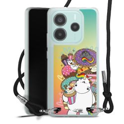 Carry Case Stoff schwarz/silber