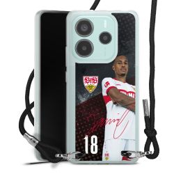 Carry Case Stoff schwarz/silber