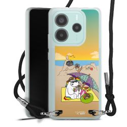 Carry Case Stoff schwarz/silber