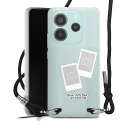 Carry Case Stoff schwarz/silber