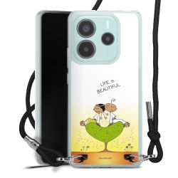 Carry Case Stoff schwarz/silber