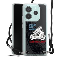 Carry Case Stoff schwarz/silber