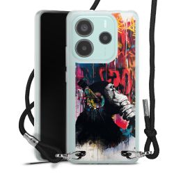 Carry Case Fabric black/silver