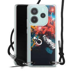 Carry Case Fabric black/silver