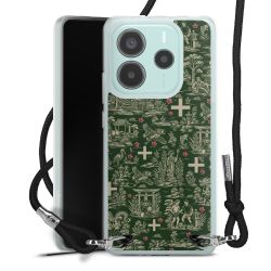 Carry Case Stoff schwarz/silber