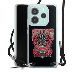 Carry Case Stoff schwarz/silber