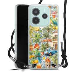 Carry Case Stoff schwarz/silber