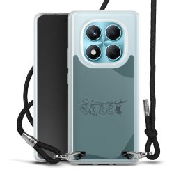 Carry Case Fabric black/silver