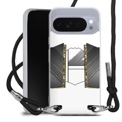 Carry Case Stoff schwarz/silber