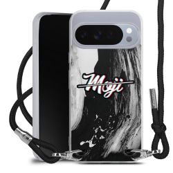 Carry Case Stoff schwarz/silber