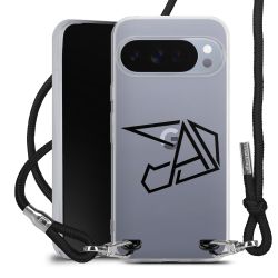 Carry Case Stoff schwarz/silber