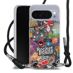 Carry Case Stoff schwarz/silber