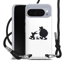 Carry Case Stoff schwarz/silber