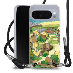 Carry Case Stoff schwarz/silber