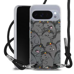 Carry Case Stoff schwarz/silber