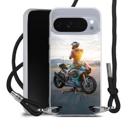 Carry Case Stoff schwarz/silber