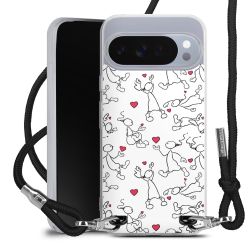 Carry Case Stoff schwarz/silber