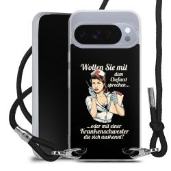 Carry Case Stoff schwarz/silber