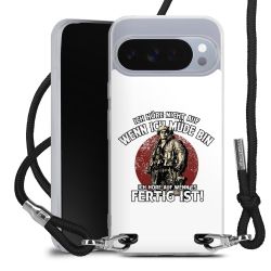 Carry Case Stoff schwarz/silber