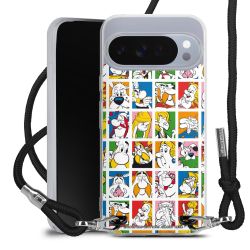 Carry Case Stoff schwarz/silber