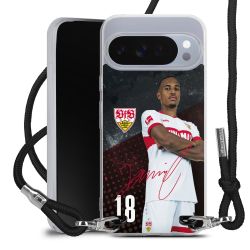 Carry Case Stoff schwarz/silber