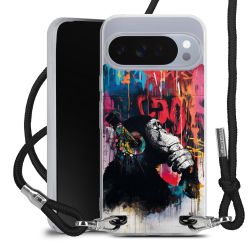 Carry Case Fabric black/silver