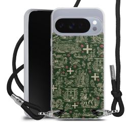 Carry Case Stoff schwarz/silber