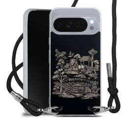 Carry Case Stoff schwarz/silber