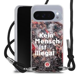 Carry Case Stoff schwarz/silber