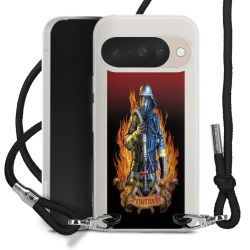 Carry Case Stoff schwarz/silber