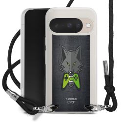 Carry Case Stoff schwarz/silber