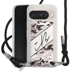 Carry Case Stoff schwarz/silber