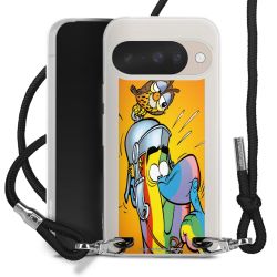 Carry Case Stoff schwarz/silber