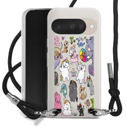 Carry Case Stoff schwarz/silber