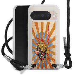 Carry Case Stoff schwarz/silber