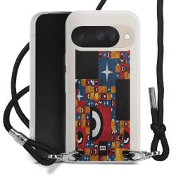 Carry Case Stoff schwarz/silber