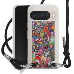 Carry Case Stoff schwarz/silber