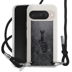 Carry Case Stoff schwarz/silber