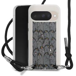 Carry Case Stoff schwarz/silber