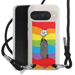 Carry Case Stoff schwarz/silber