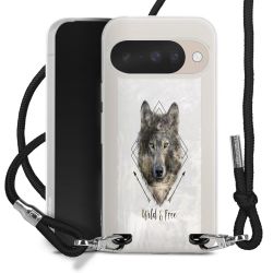 Carry Case Stoff schwarz/silber