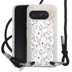 Carry Case Stoff schwarz/silber