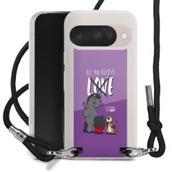 Carry Case Stoff schwarz/silber