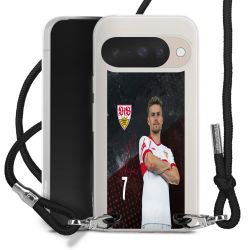 Carry Case Stoff schwarz/silber