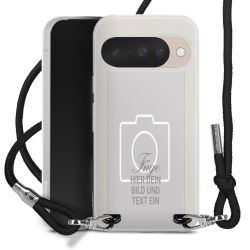 Carry Case Stoff schwarz/silber