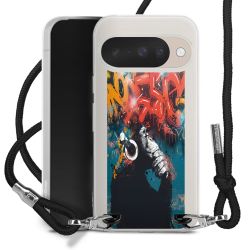 Carry Case Fabric black/silver