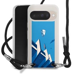 Carry Case Stoff schwarz/silber