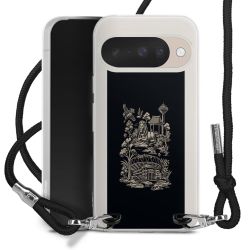 Carry Case Stoff schwarz/silber