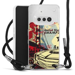 Carry Case Fabric black/silver